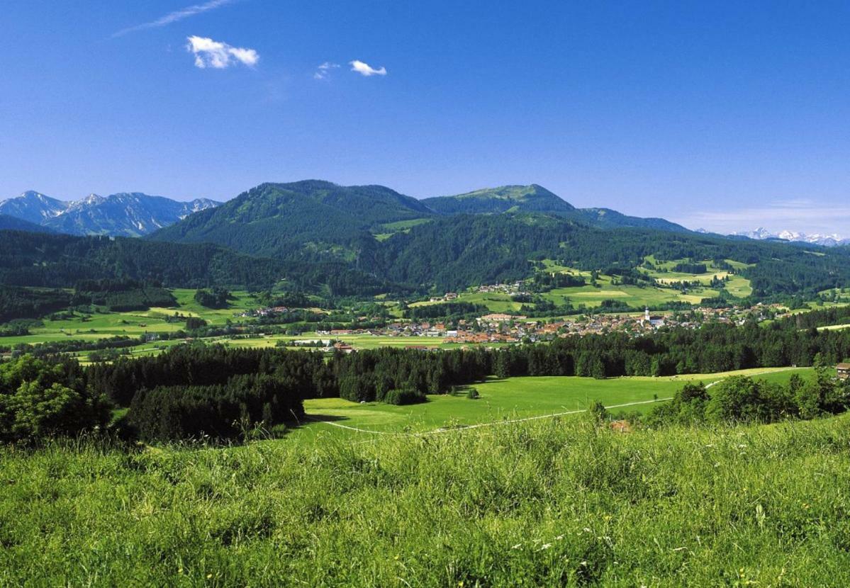 Ferienwohnung Mit Eigener Sauna Wertach Esterno foto